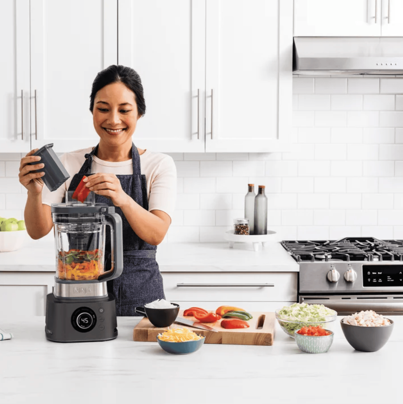 Ninja Foodi Power Blender Ultimate System with XL Smoothie Bowl Maker and Nutrient Extractor - Certified Refurbished