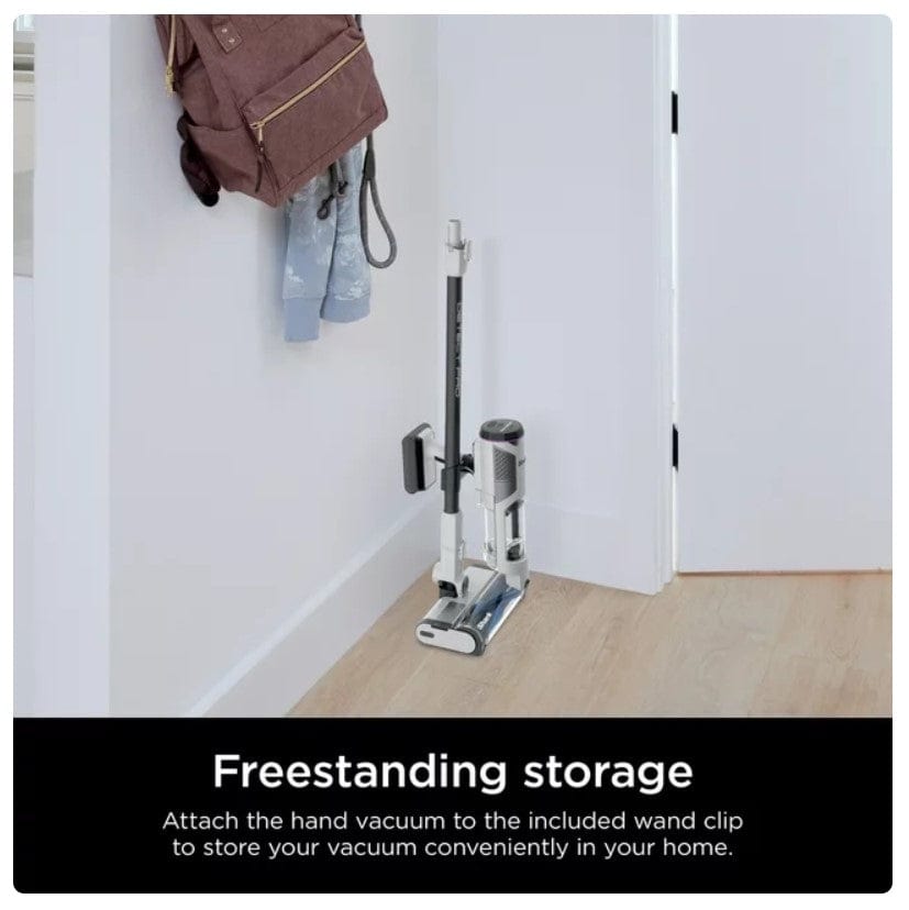 Shark Detect Pro Cordless Stick Vacuum with PowerFins Brushroll, Stick/Handheld (2-in-1), Ash Purple/Grey - Certified Refurbished