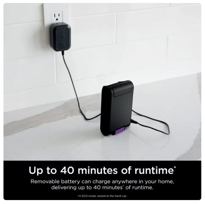 Shark Detect Pro Cordless Stick Vacuum with PowerFins Brushroll, Stick/Handheld (2-in-1), Ash Purple/Grey - Certified Refurbished