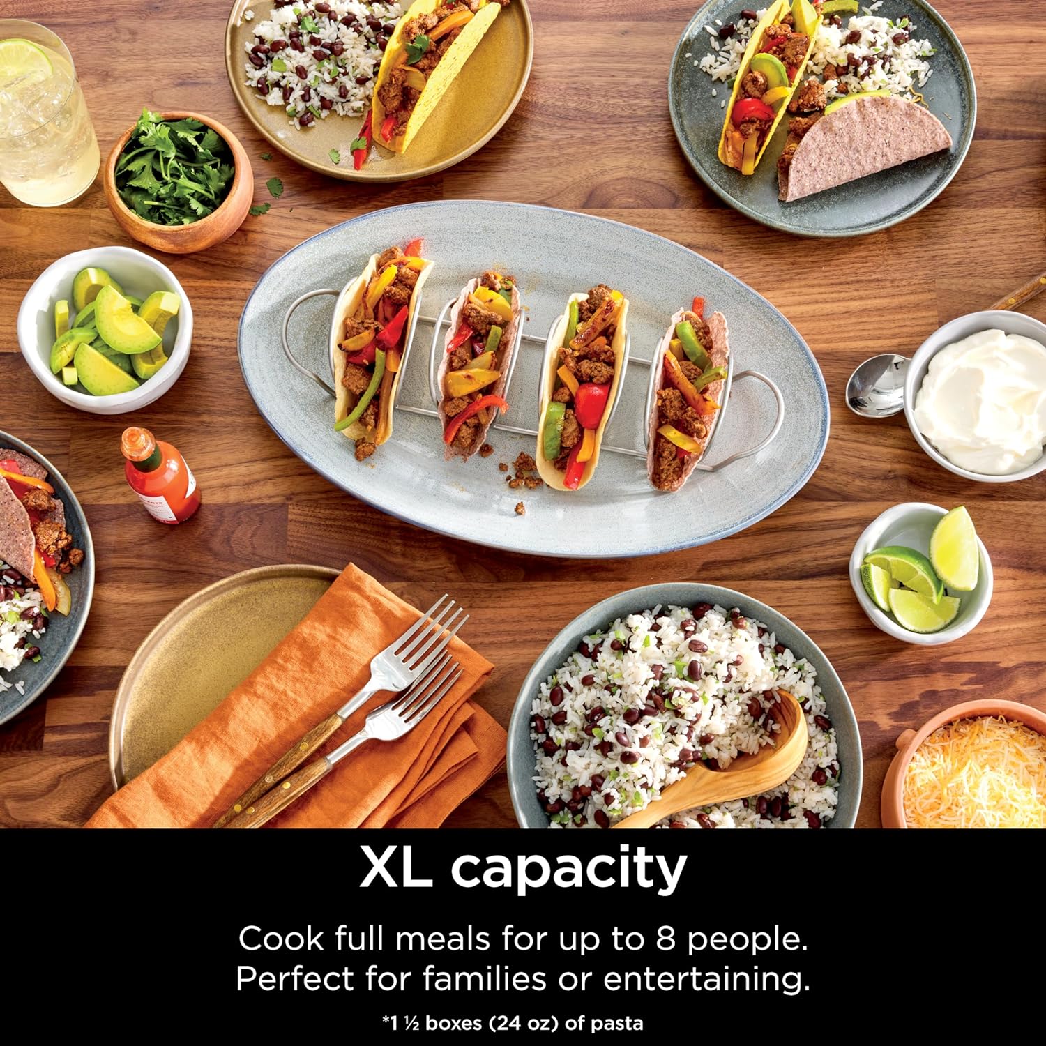 Ninja 14-in-1 Multicooker, Toaster Oven & Air Fryer, 15-Min Meals, 3 Accessories, Grey - Certified Refurbished