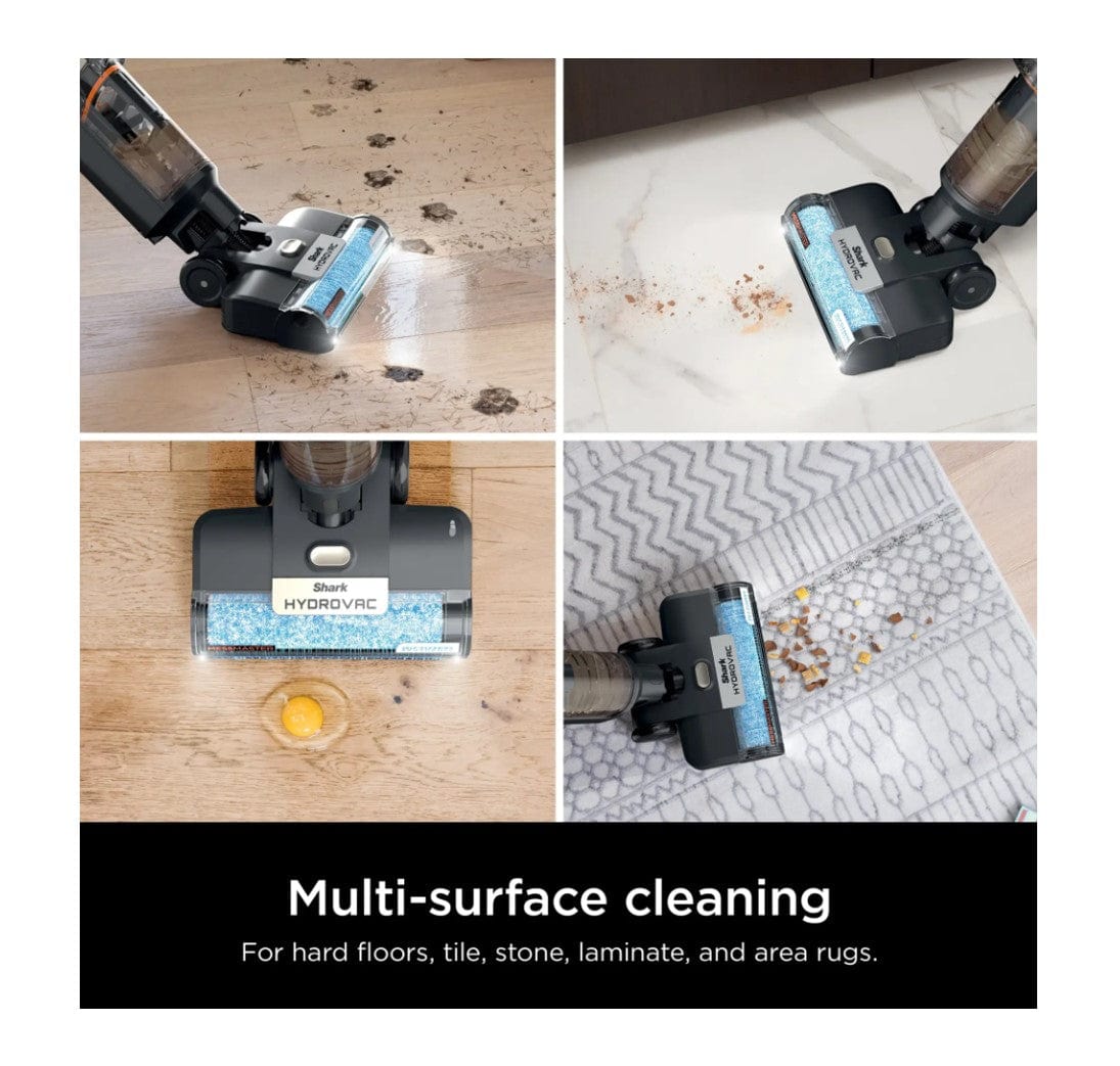 Shark HydroVac MessMaster Heavy Duty 3-in-1 Cordless Self-Cleaning Multi-Surface Cleaner with LED Headlights – Certified Refurbished