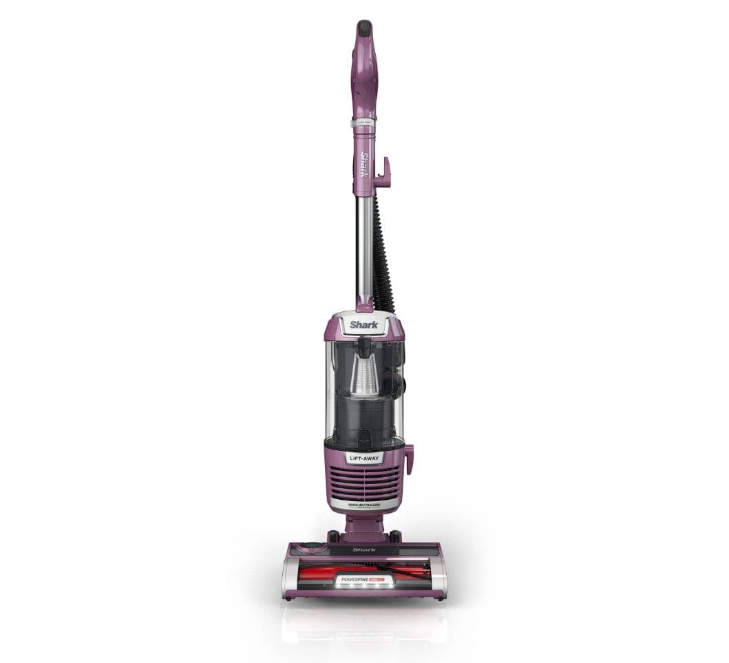 Shark Lift-Away with PowerFins HairPro & Odor Neutralizer Technology Upright Multi Surface Vacuum, Mauve - Certified Refurbished