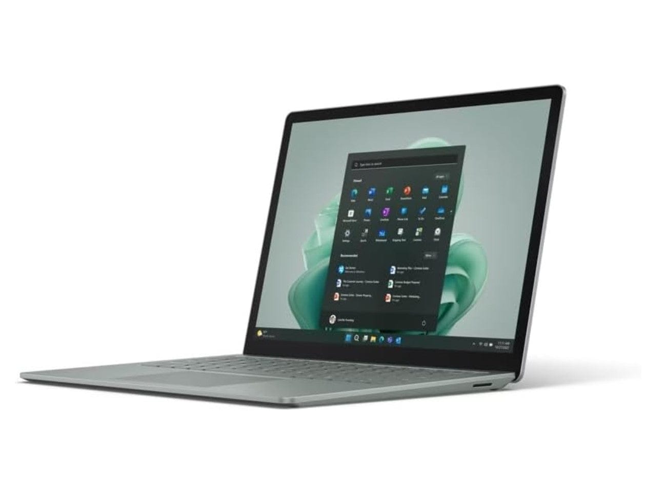 Microsoft Surface Laptop 5, Intel Core i5, 512GB SSD, 8GB RAM, PixelSense 13.5" Touchscreen, Sage - Certified Refurbished
