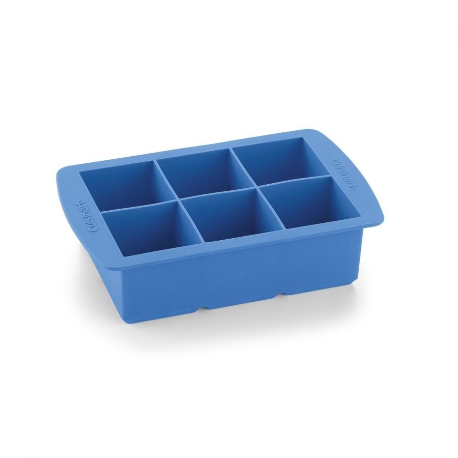 Cuisinart Extra Large Silicone Ice Cube Tray, Blue