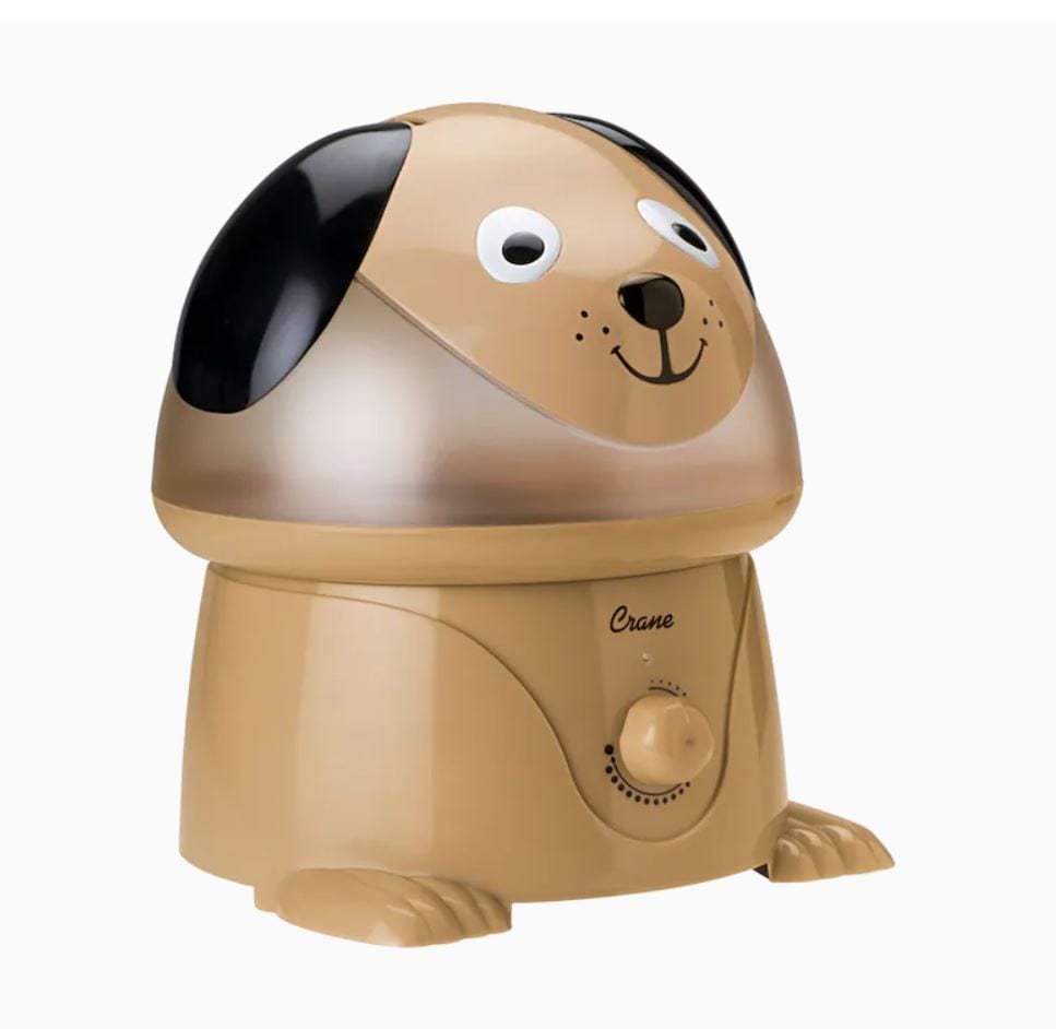 Crane EE-3190 Adorables Ultrasonic Humidifier Dog Certified Refurbished
