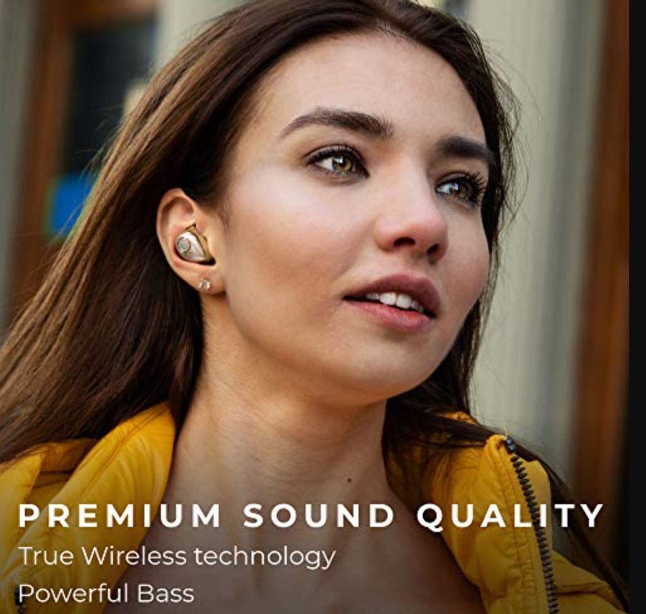 Raycon The Performer Ear Drums E55 Earbuds Gold - Seller Refurbished