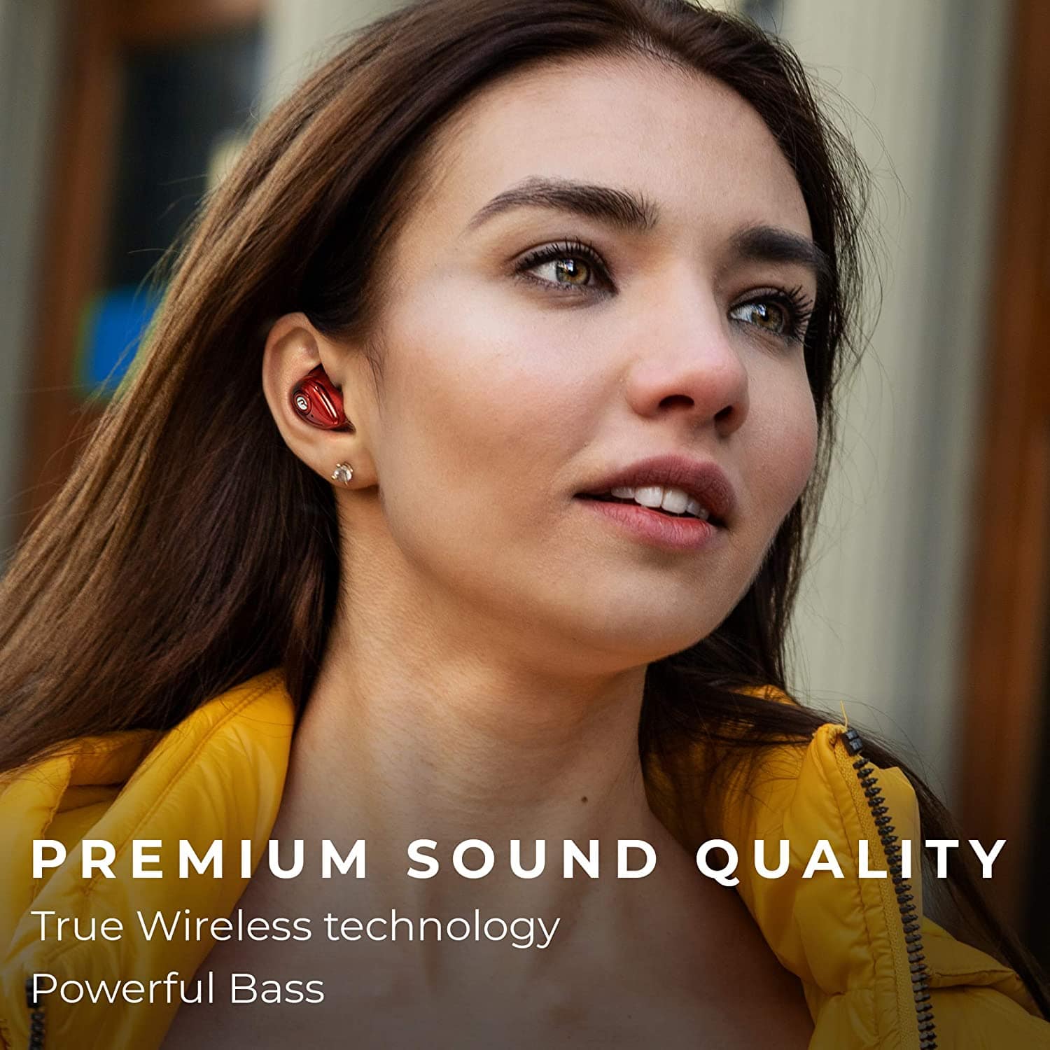 Raycon The Performer Ear Drums E55 Earbuds Red - Seller Refurbished