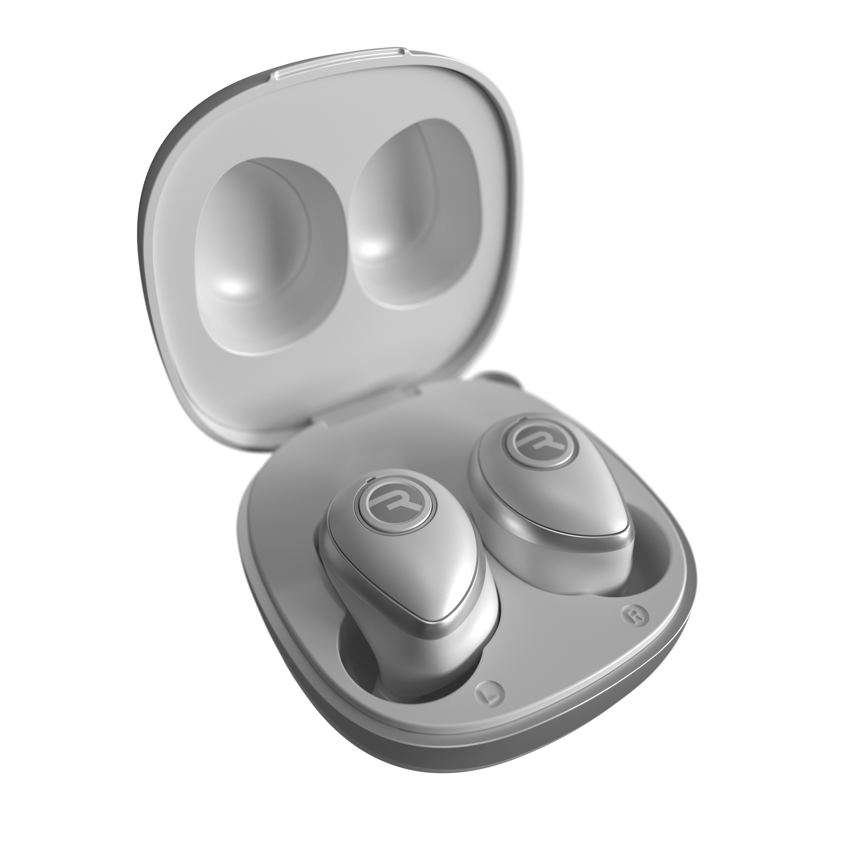 Raycon RBE755-WHIT E55 The Performer True Wireless Bluetooth Earbuds, White