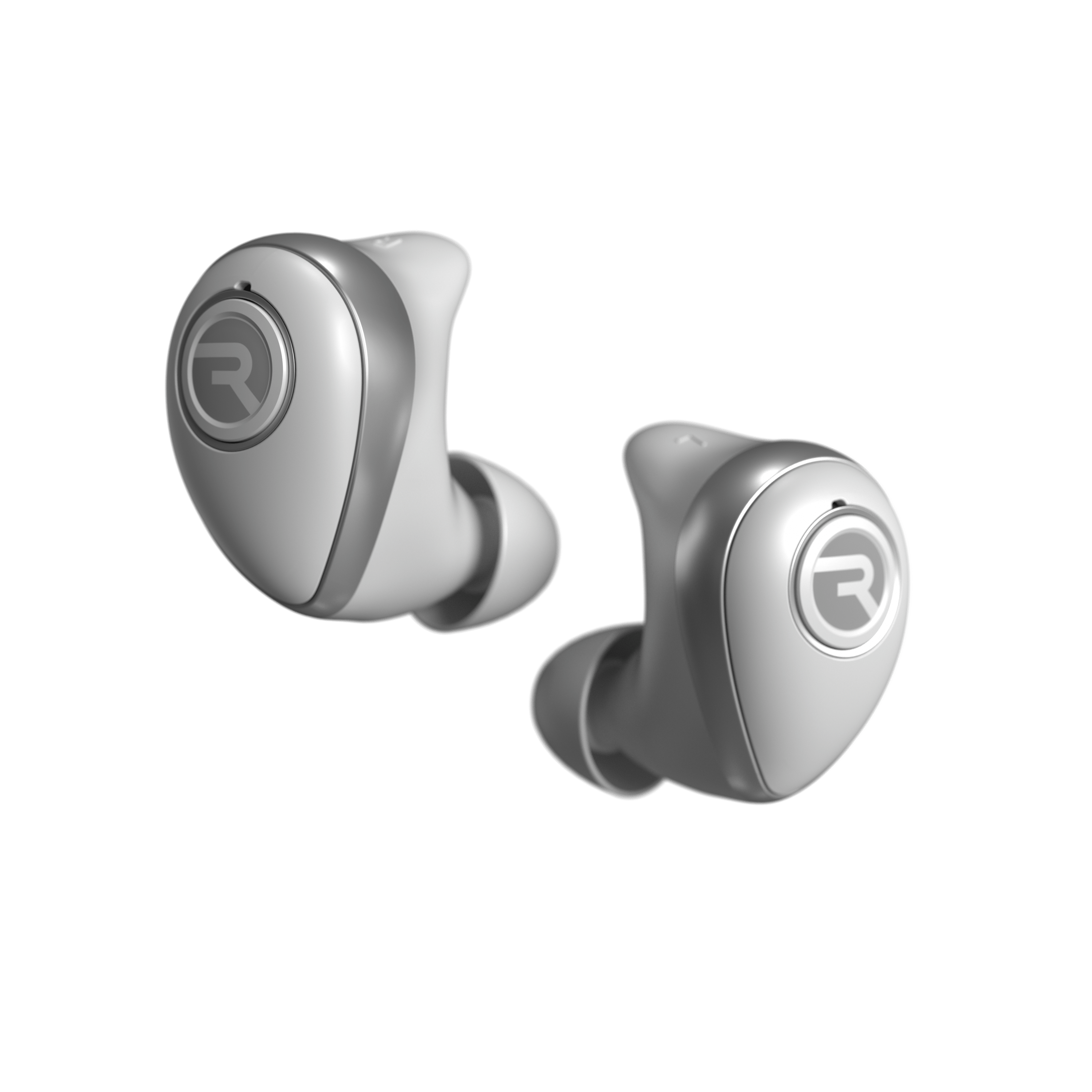 Raycon RBE755-WHIT E55 The Performer True Wireless Bluetooth Earbuds, White