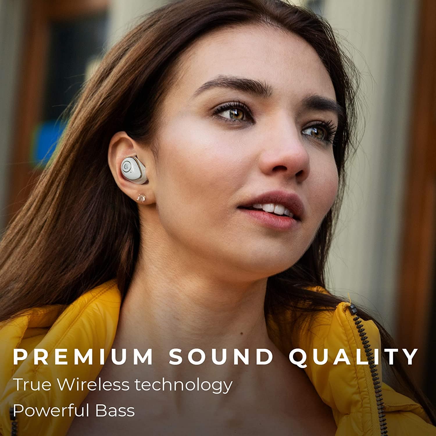 Raycon The Performer Ear Drums E55 Earbuds White - Seller Refurbished