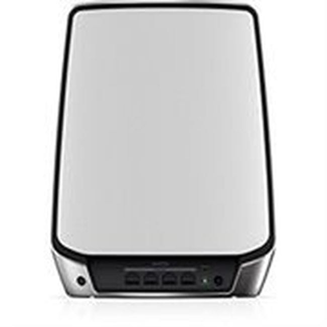 Netgear RBK853 Orbi AX6000 Wireless Tri-Band Gigabit Mesh WiFi 6 System 3-Pack, 1 Router + 2 Satellites - Certified Refurbished