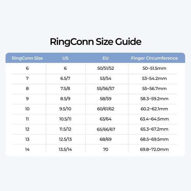 RingConn Gen 2 Air Ultra-Thin Smart Ring with Health Tracking and AI for Proactive Wellness, Size 14, Dune Gold