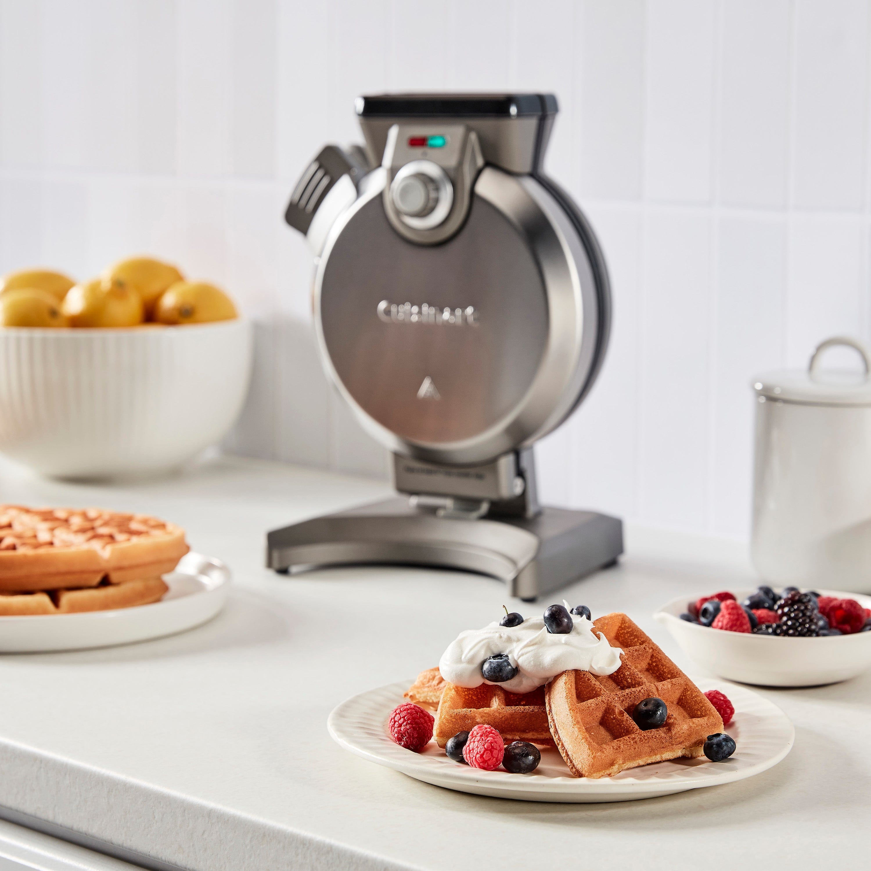 Cuisinart Vertical Waffle Maker, Silver