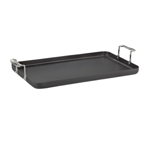 Cuisinart Chef's Classic™ Nonstick Hard Anodized 13" x 20" Double Burner Griddle, Black