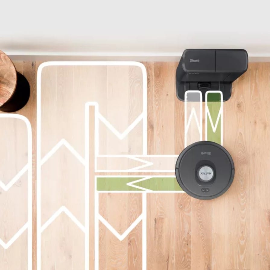 Shark Matrix Self Empty Robot Vacuum for Carpets & Hardfloors with 45-Day Capacity Self-Cleaning Bagless Base - Open Box