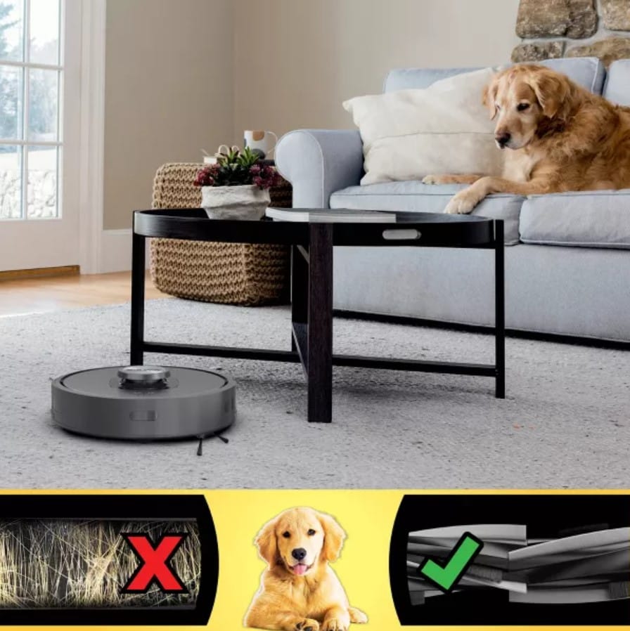 Shark Matrix Self Empty Robot Vacuum for Carpets & Hardfloors with 45-Day Capacity Self-Cleaning Bagless Base - Open Box