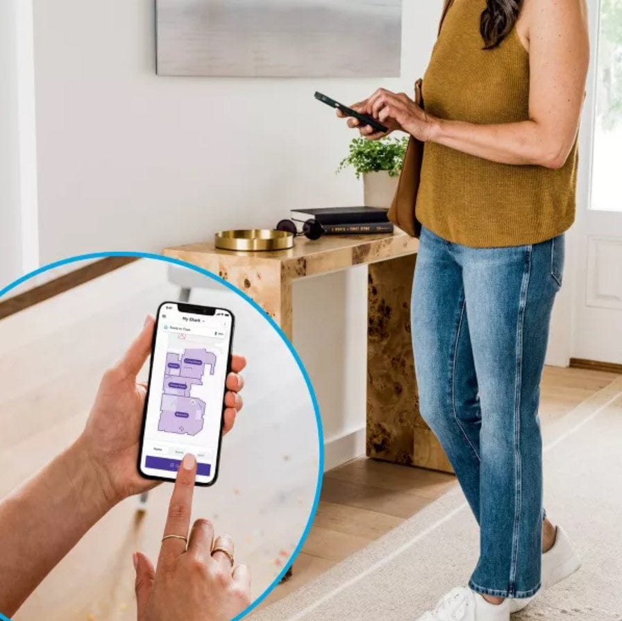 Shark Matrix Self Empty Robot Vacuum for Carpets & Hardfloors, 45-Day Capacity Self-Cleaning Bagless Base, Smart Control, - Certified Refurbished