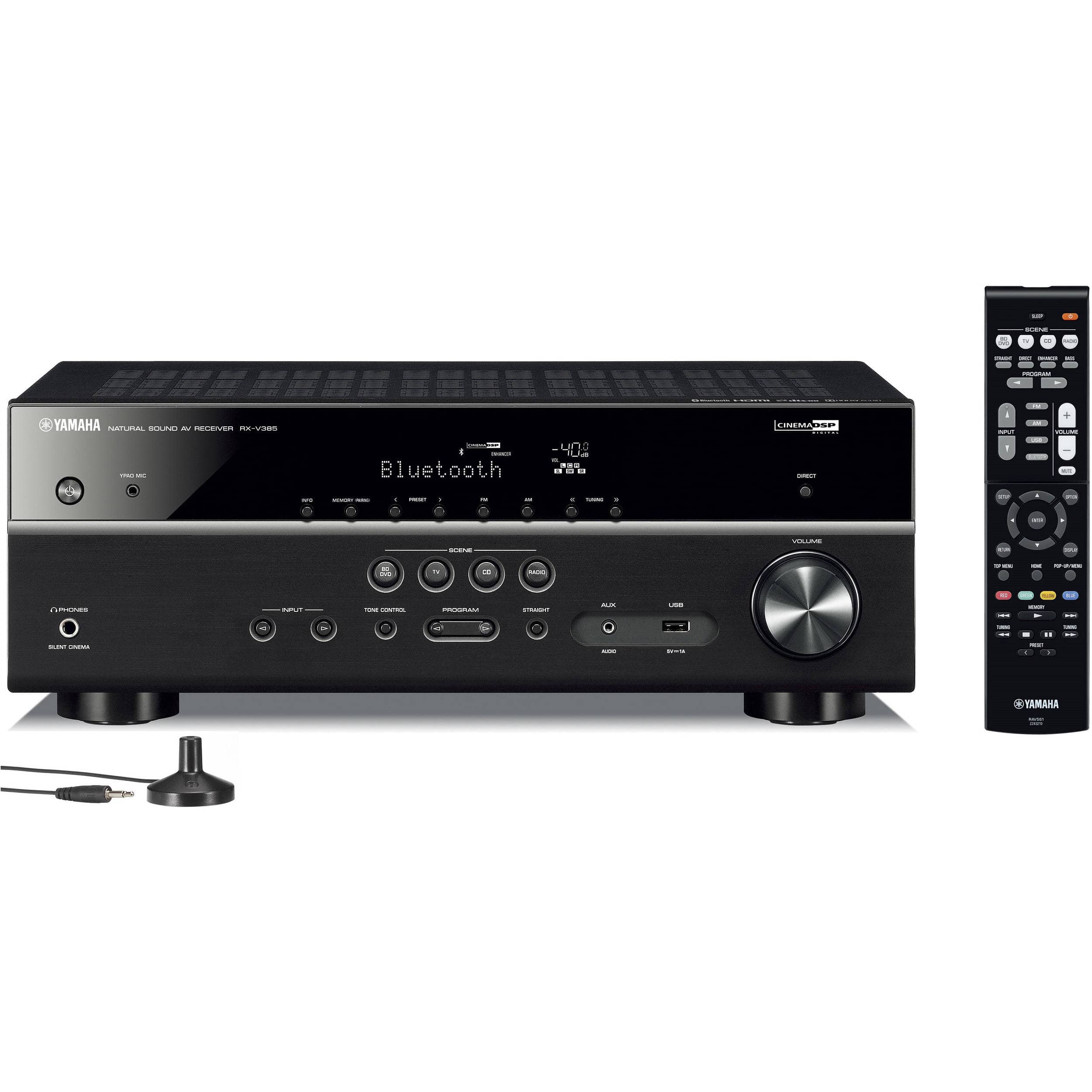 Yamaha 5.1-Ch. 70 Watt AV Receiver with Bluetooth & HDMI - Certified Refurbished