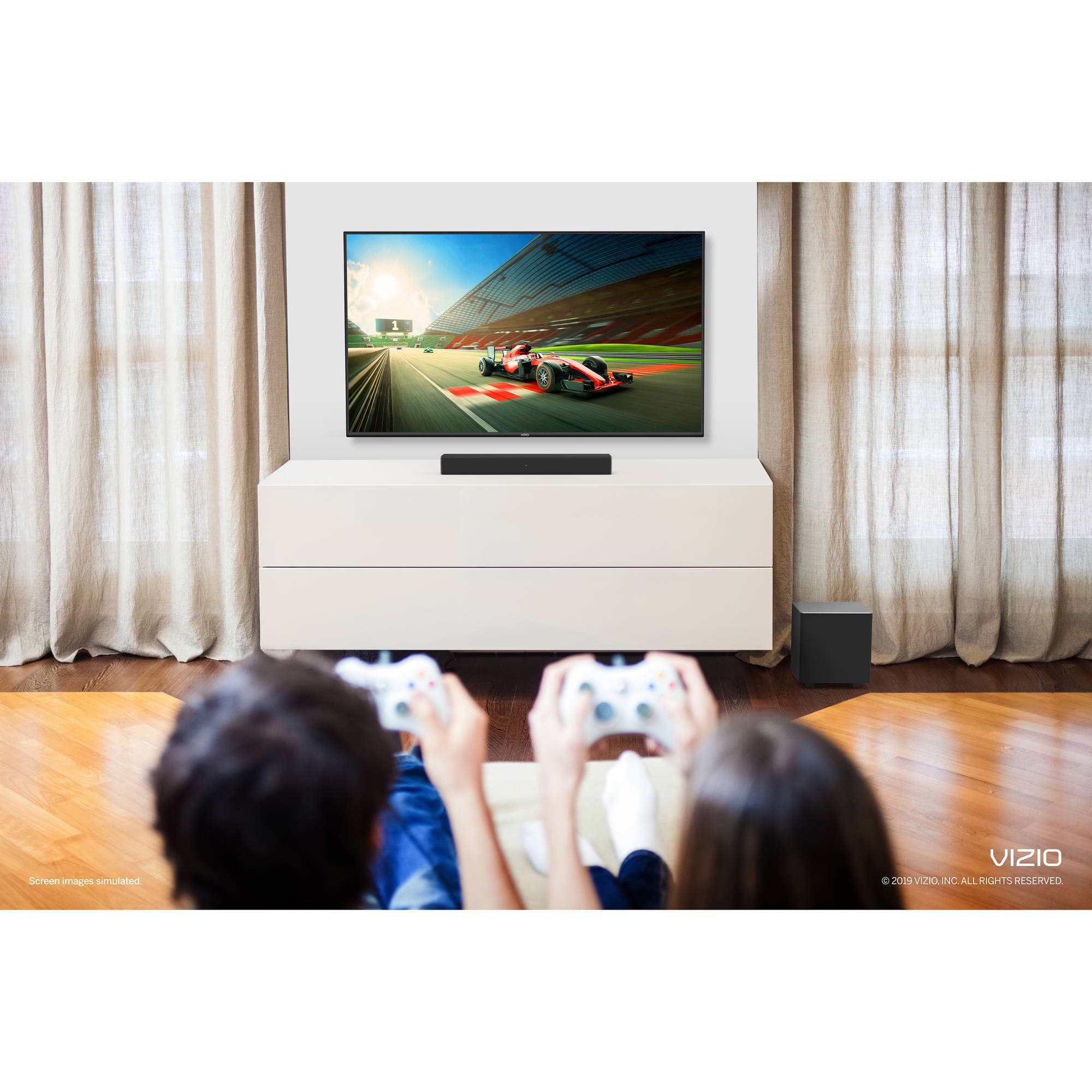 Vizio 20" G6 DTS Virtual:X 2.1 Ch SoundBar & Subwoofer System - Open Box