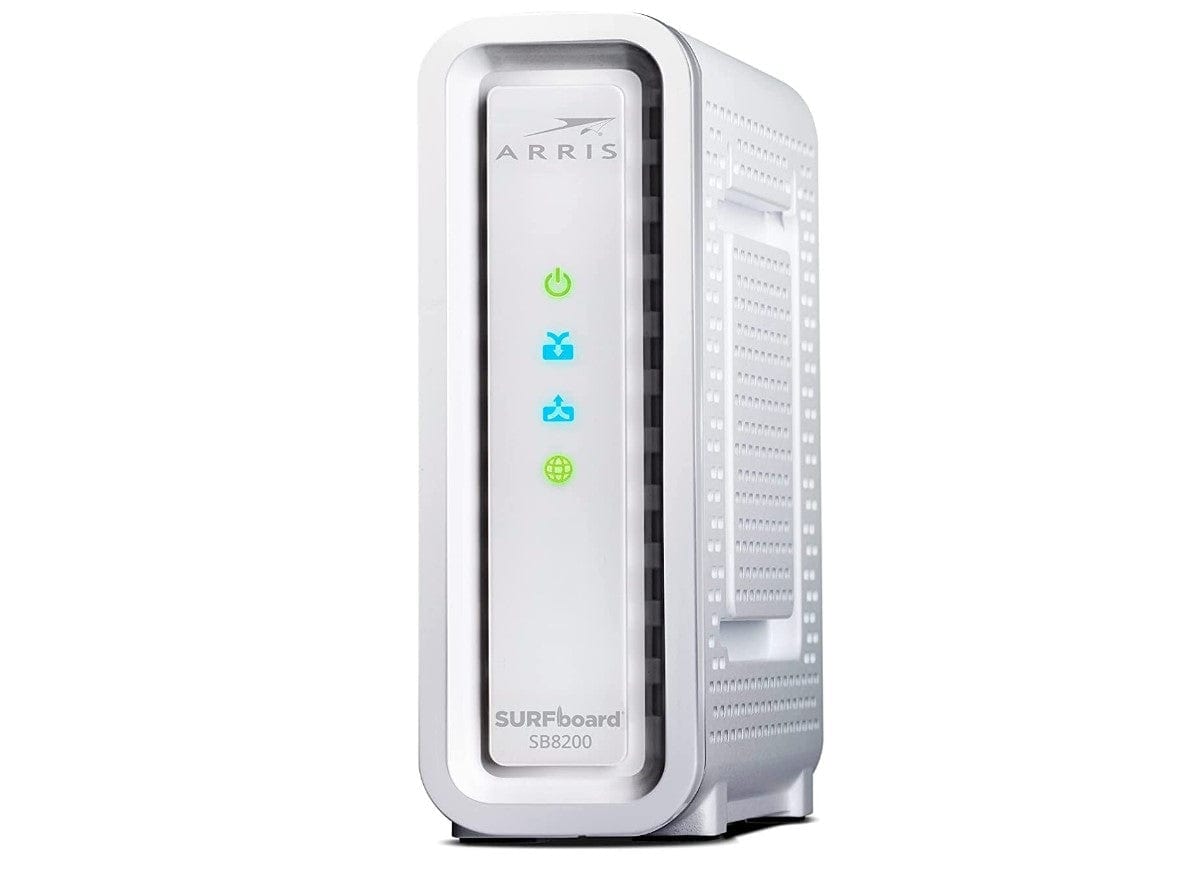 Arris SB8200 SURFboard Cable Modem Fast DOCSIS 3.1 32x8 Gigabit Max Internet Speed 1 Gbps - Certified Refurbished