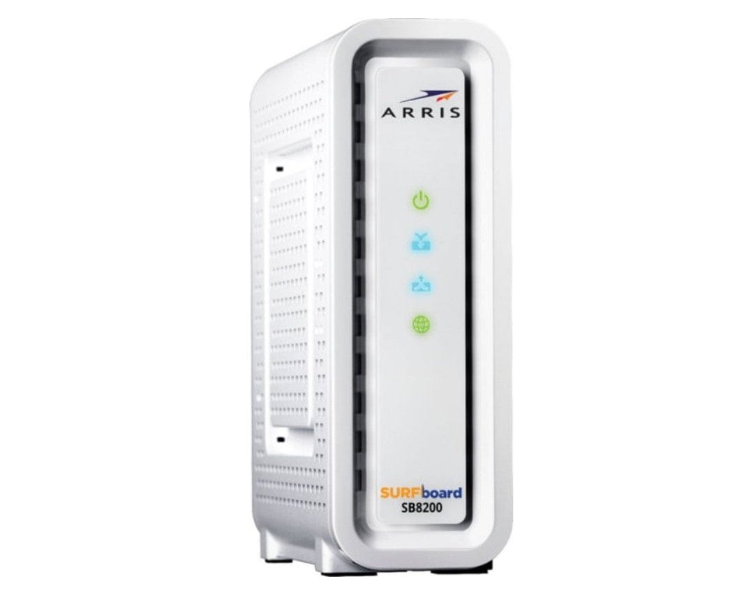 Arris SB8200 SURFboard Cable Modem Fast DOCSIS 3.1 32x8 Gigabit Max Internet Speed 1 Gbps - Certified Refurbished