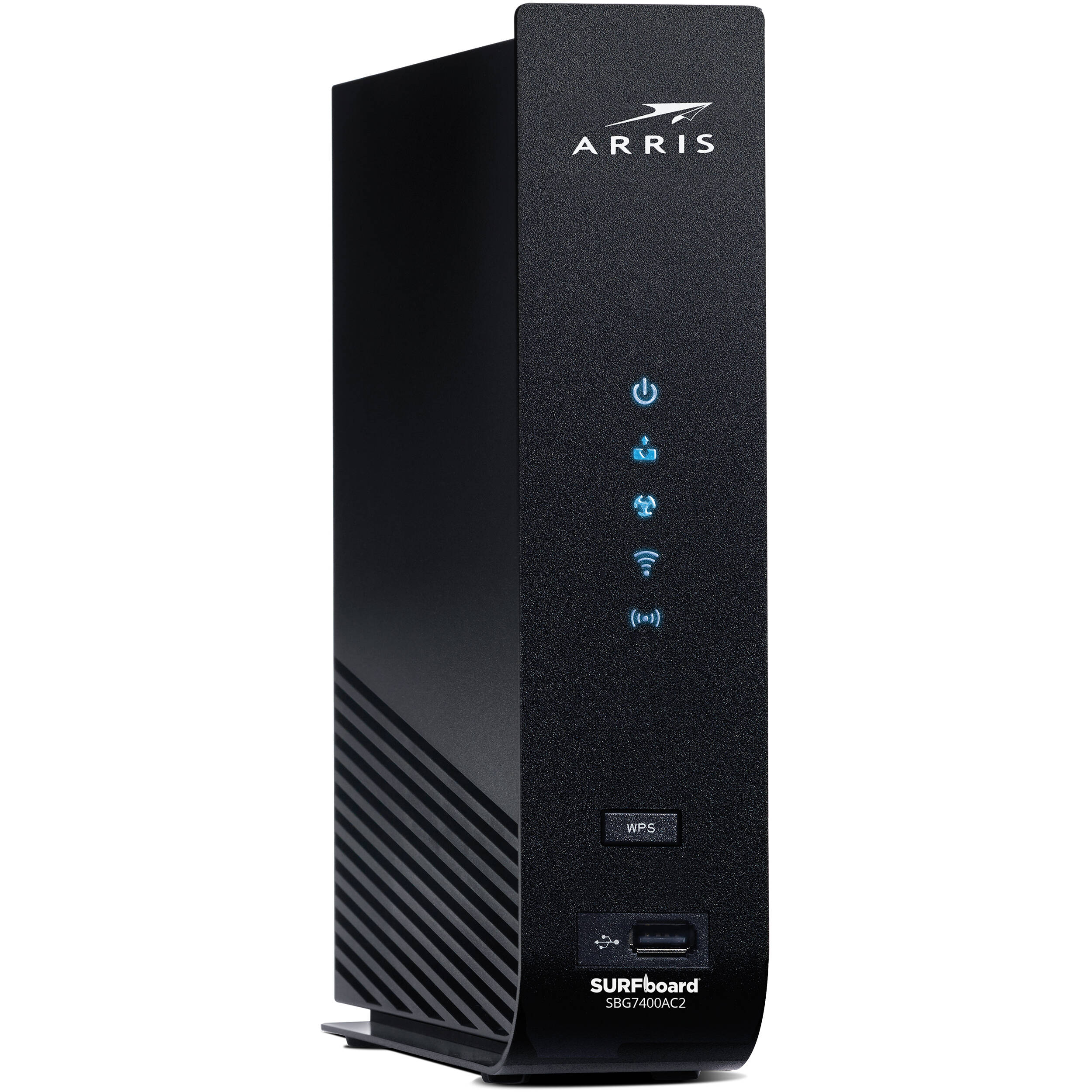 Arris SBG7400AC2 SURFboard DOCSIS 3.0 Cable Modem & AC2350 Wi-Fi Router 800 Mbps Max Speed - Certified Refurbished