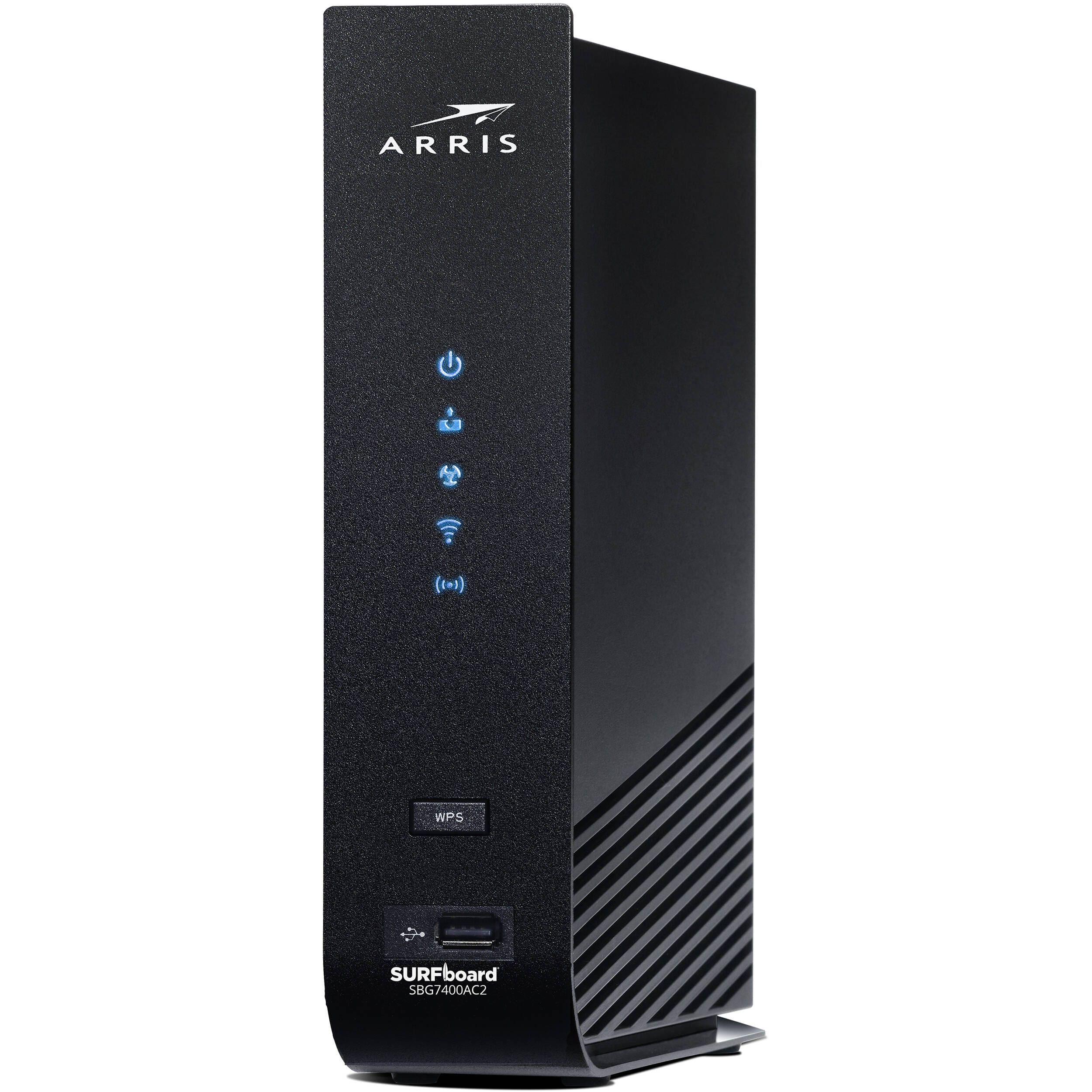 Arris SBG7400AC2 SURFboard DOCSIS 3.0 Cable Modem & AC2350 Wi-Fi Router 800 Mbps Max Speed - Certified Refurbished