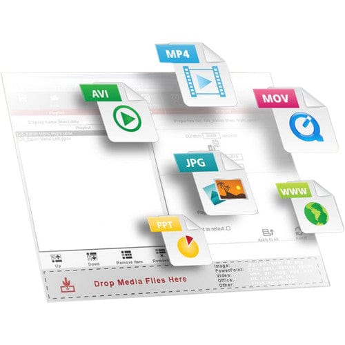 ViewSonic Network Media Player with with Displayit Xpress Software for Digital Signage - Certified Refurbished