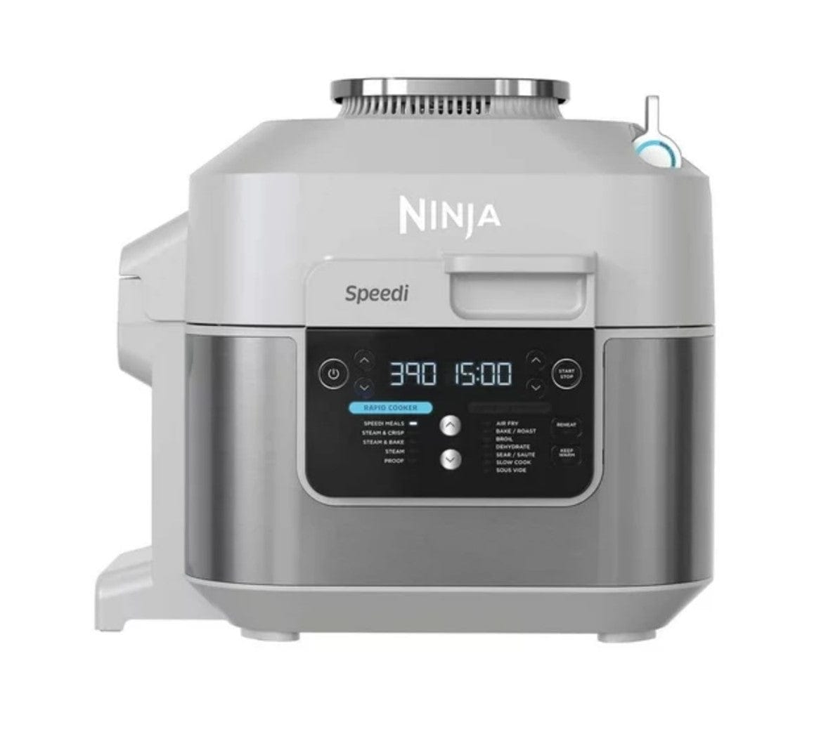 Ninja 6-Quart 12-in-1 Functions All In One Pot Speedi Rapid Cooker & Air Fryer, Gray
