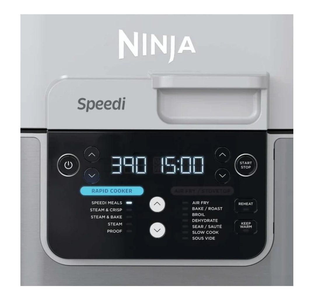 Ninja 6-Quart 12-in-1 Functions All In One Pot Speedi Rapid Cooker & Air Fryer, Gray