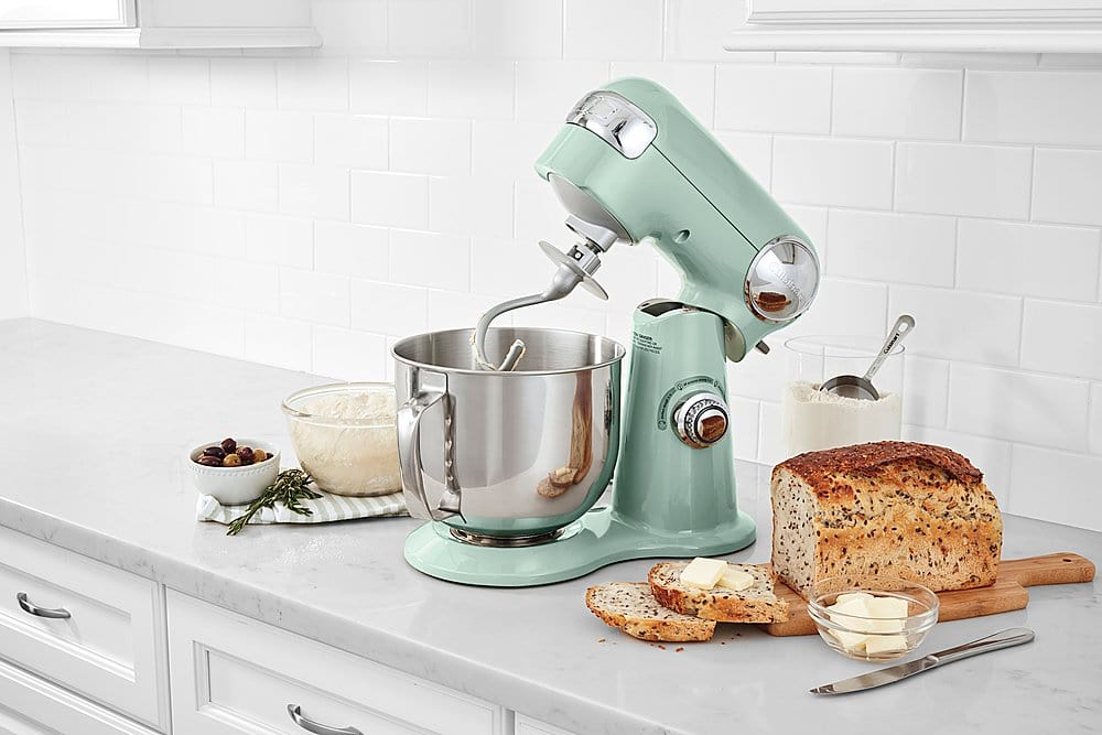 Cuisinart Precision Master 5.5-Quart 12-Speed, Stand Mixer, Agave Green - Certified Refurbished
