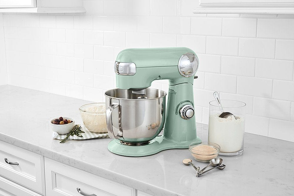 Cuisinart Precision Master 5.5-Quart 12-Speed, Stand Mixer, Agave Green - Certified Refurbished