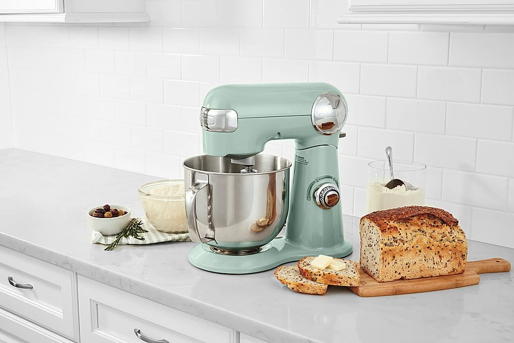 Cuisinart Precision Master 5.5-Quart 12-Speed, Stand Mixer, Agave Green - Certified Refurbished