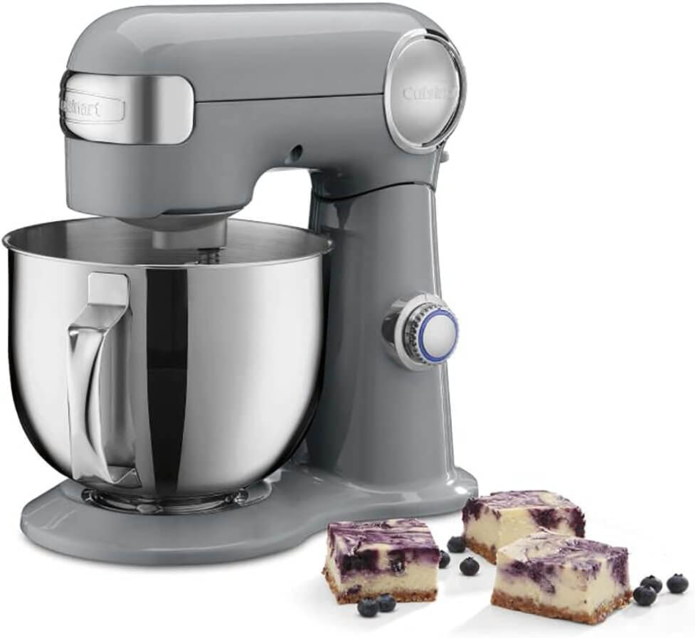 Cuisinart Precision Master 5.5-Quart 12-Speed Stand Mixer, Dove Gray - Certified Refurbished