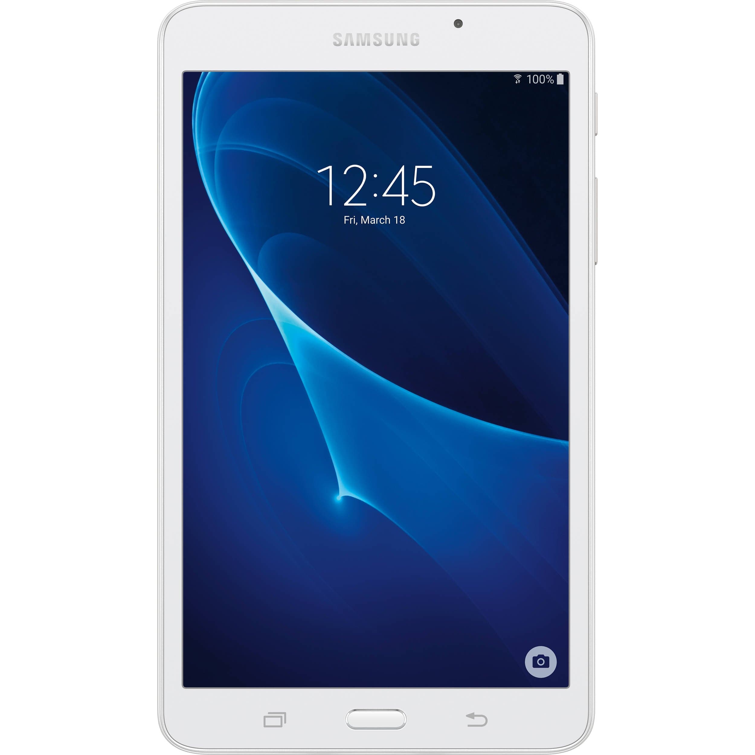 Samsung 7.0" Galaxy Tab A 8GB Wi-Fi Android Tablet White - Certified Refurbished