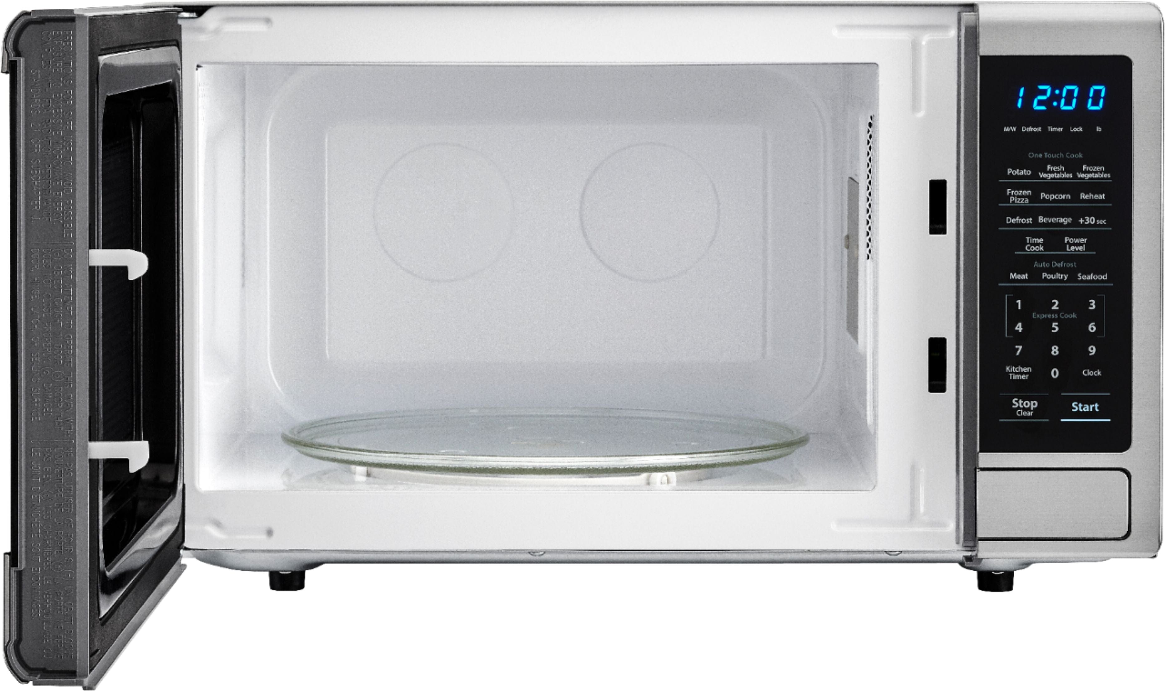 Sharp 1.8 CF 1,100W Stainless Steel Countertop Microwave Oven - Certified Refurbished