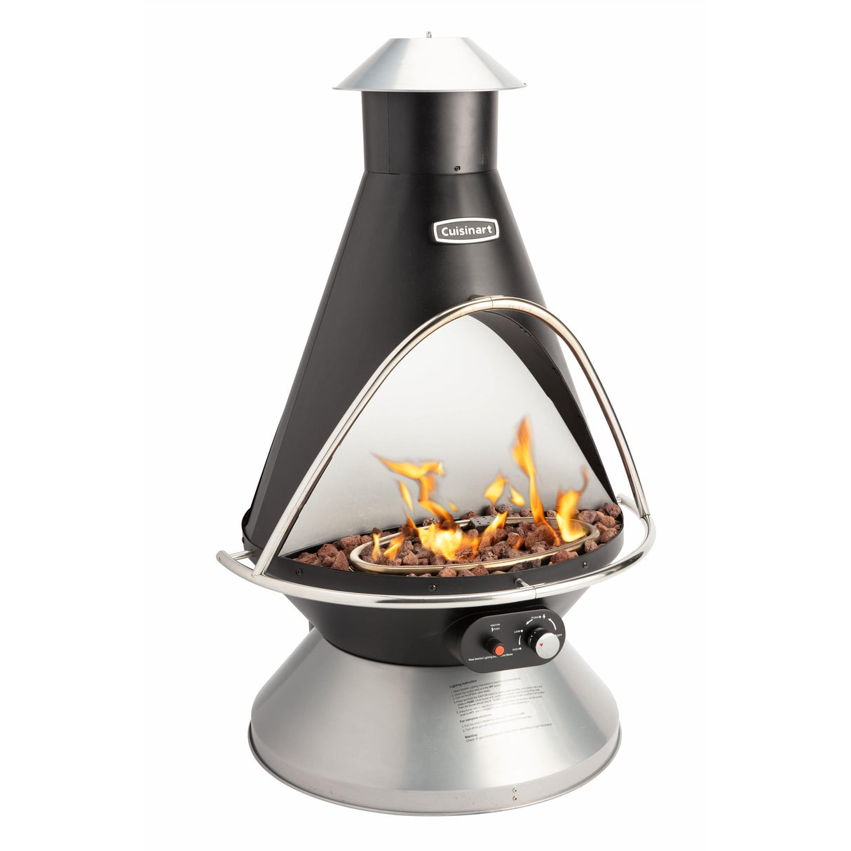 Cuisinart Chimena Propane Fire Pit, Black
