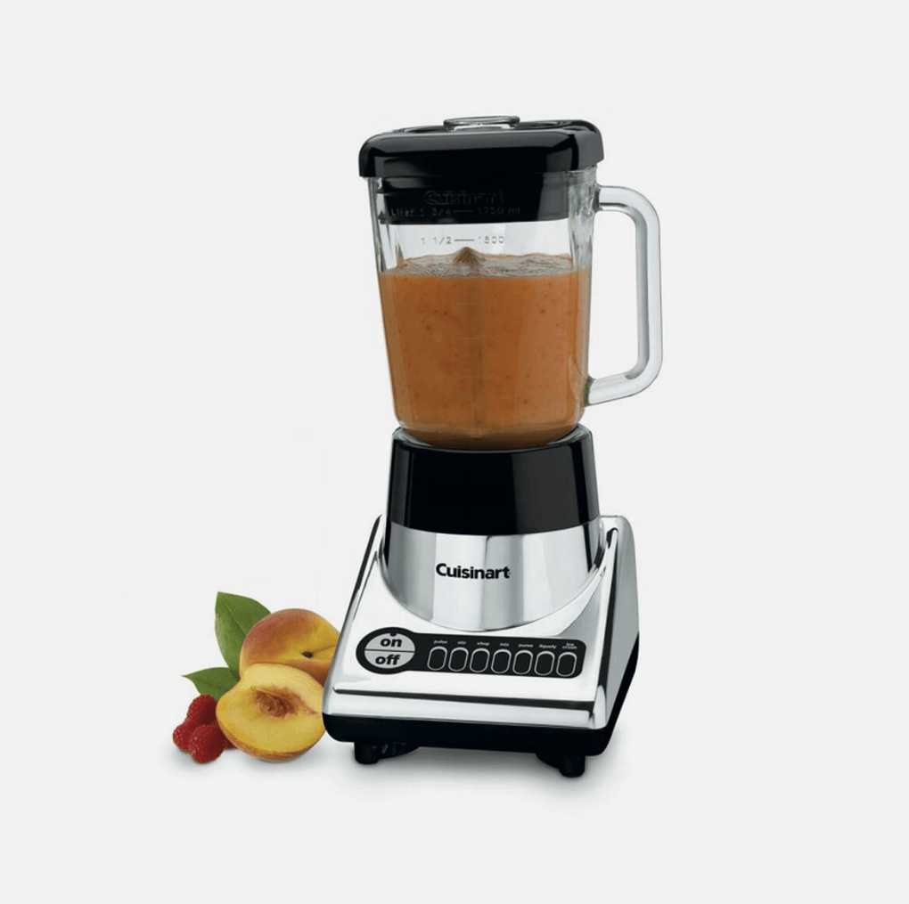 Cuisinart PowerBlend 600 Blender, Chrome/Black - Certified Refurbished