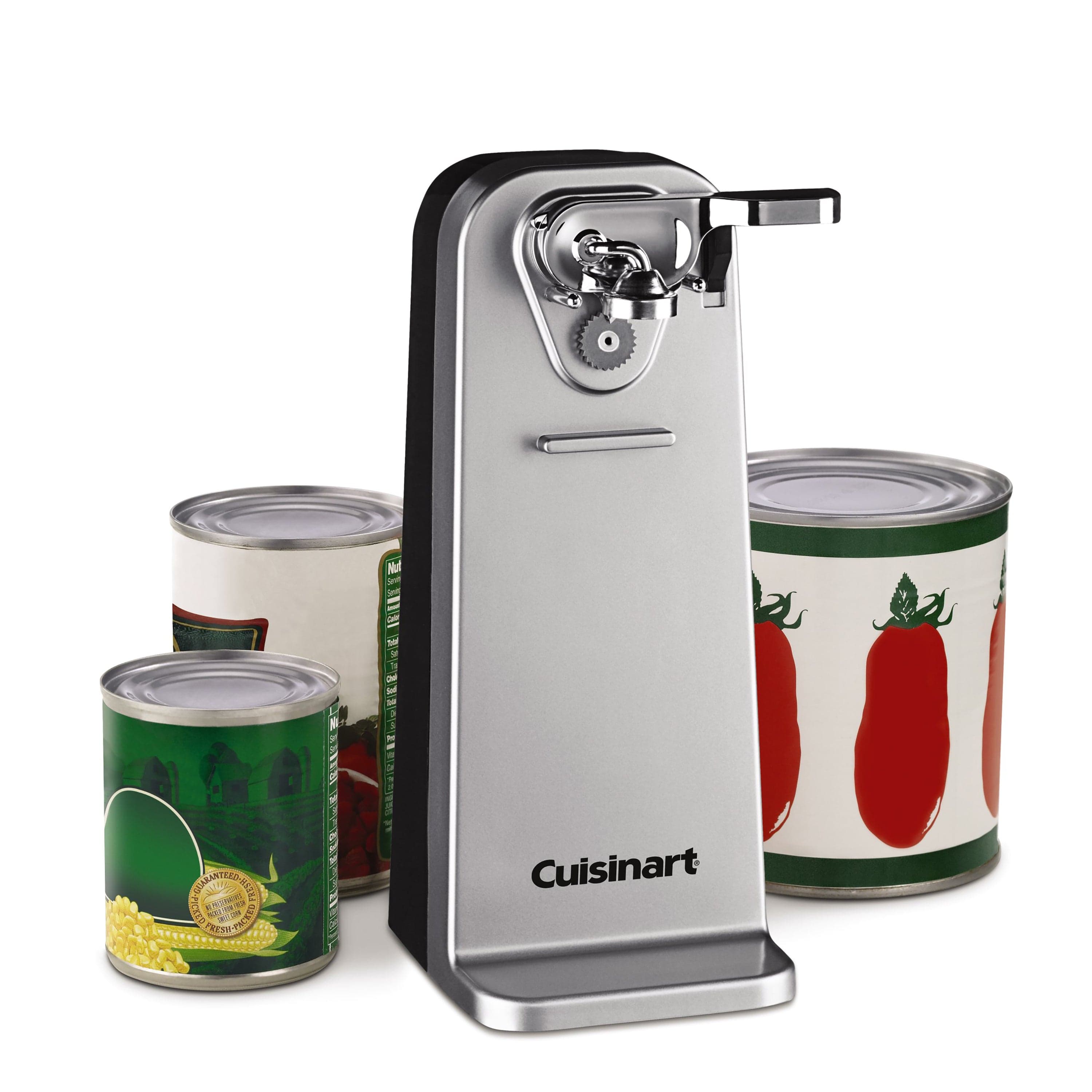 Cuisinart Deluxe Can Opener, Silver