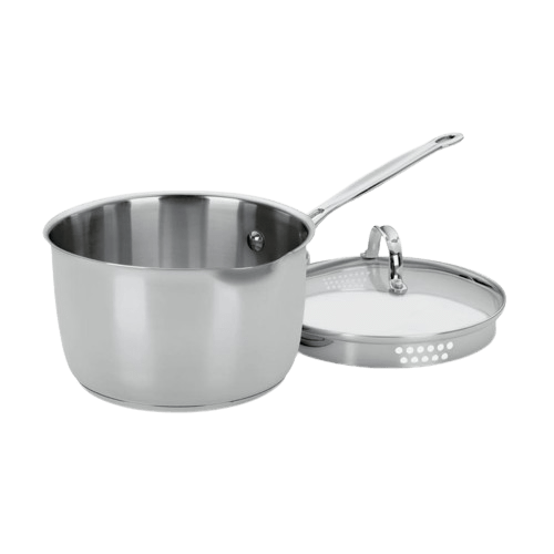 Cuisinart 3 Quart Pour Saucepan, Silver
