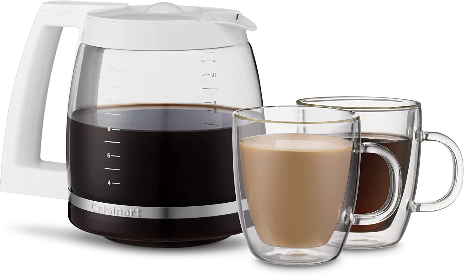 Cuisinart 12 Cup K-Cup/Carafe Combo Coffeemaker White - Certified Refurbished