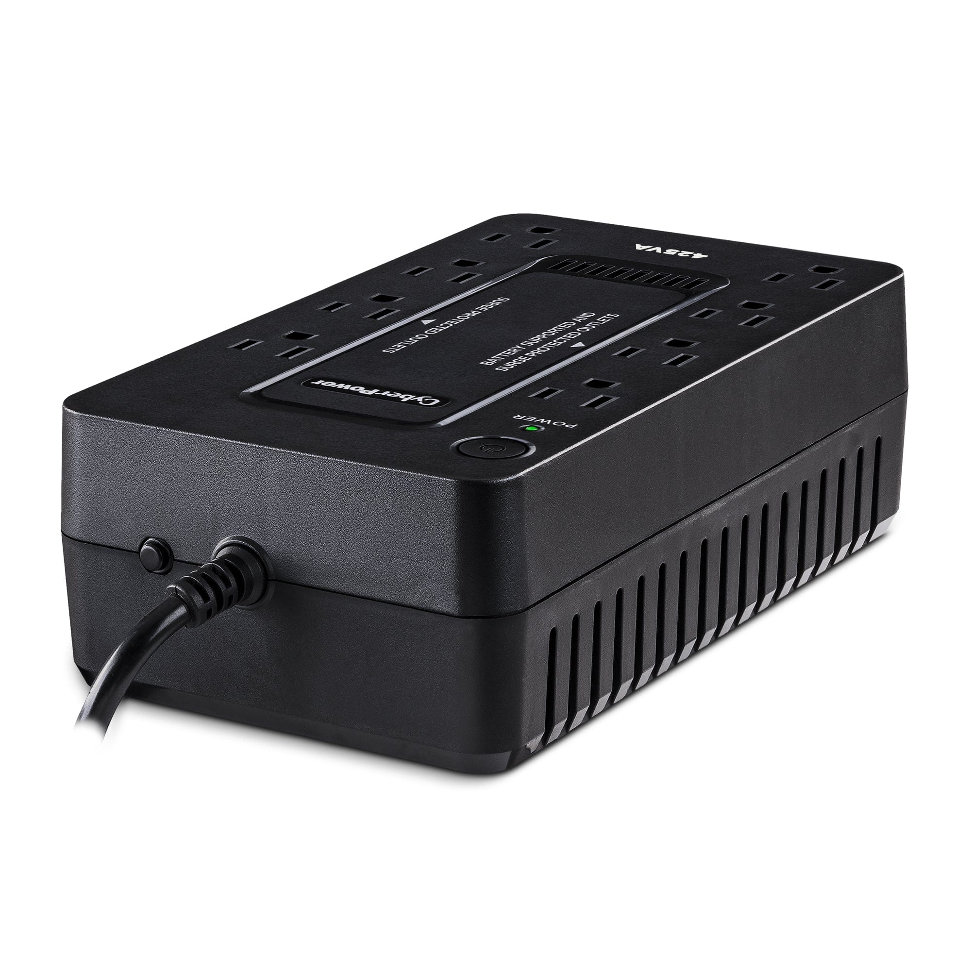 CyberPower Standby UPS System, 425VA/260W, 8 Outlets, Compact - Certified Refurbished
