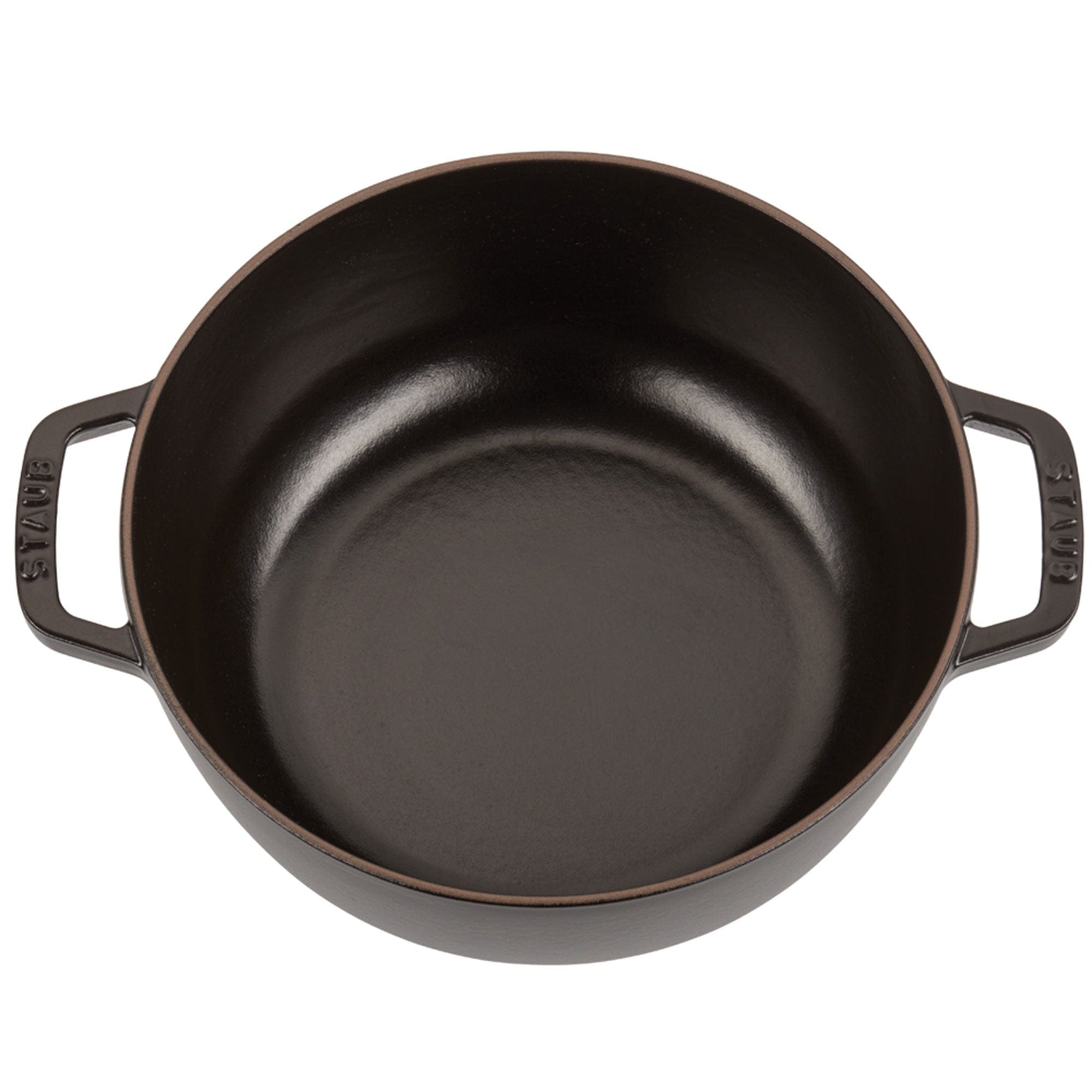 Staub Cast Iron 3.75-qt Essential French Oven - Black