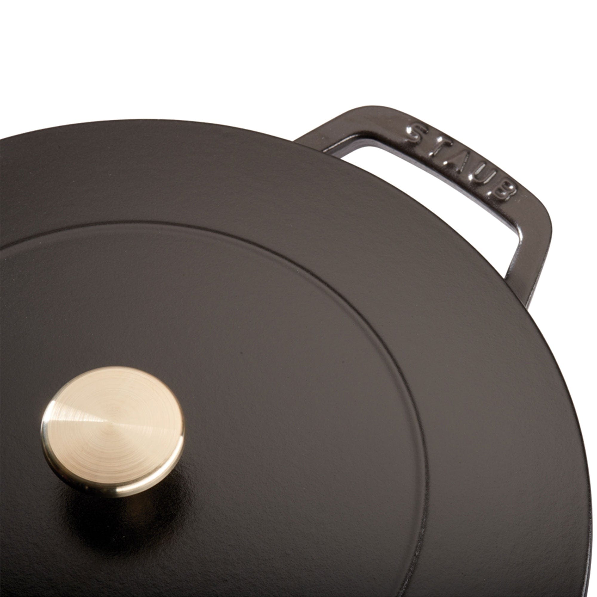 Staub Cast Iron 3.75-qt Essential French Oven - Black