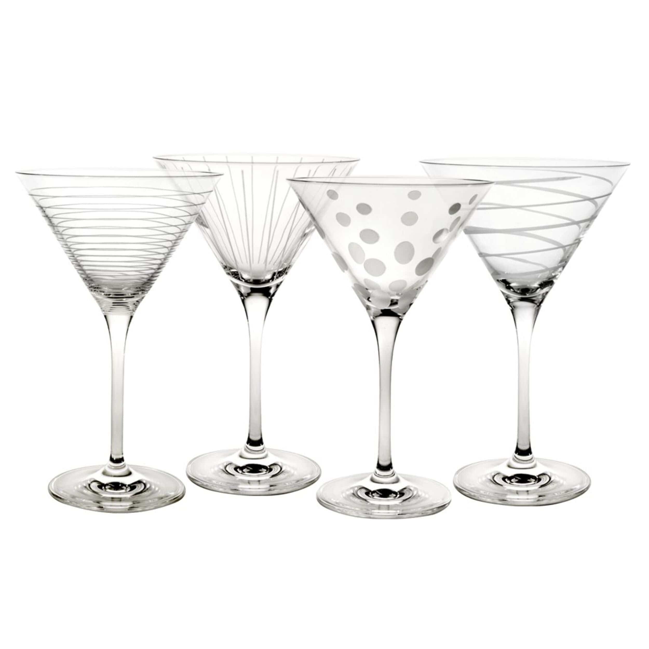 Mikasa Cheers Martini Glass, 10oz., Set of 4