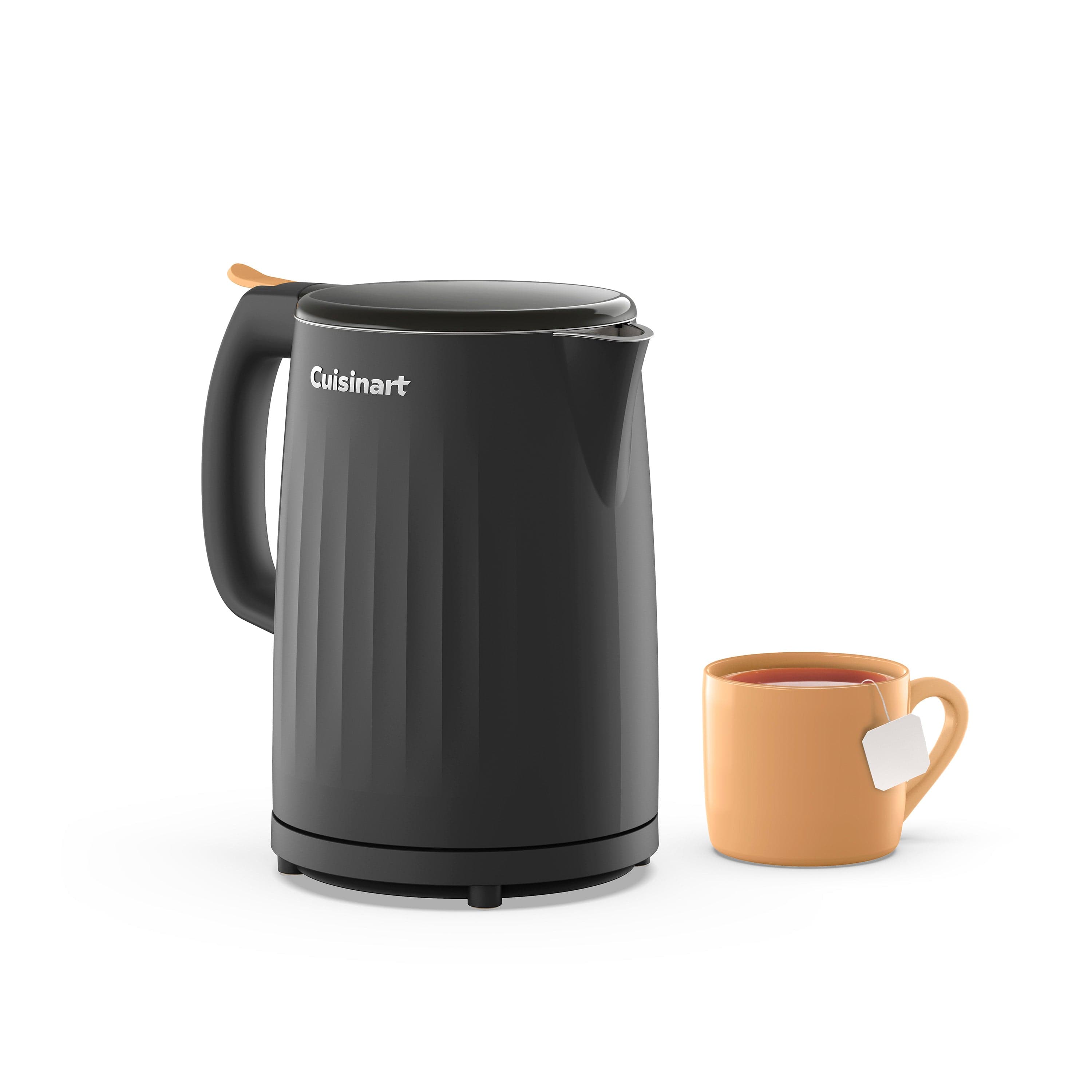 Cuisinart Soho™ 1-Liter Double-Wall Electric Kettle, Warm Black