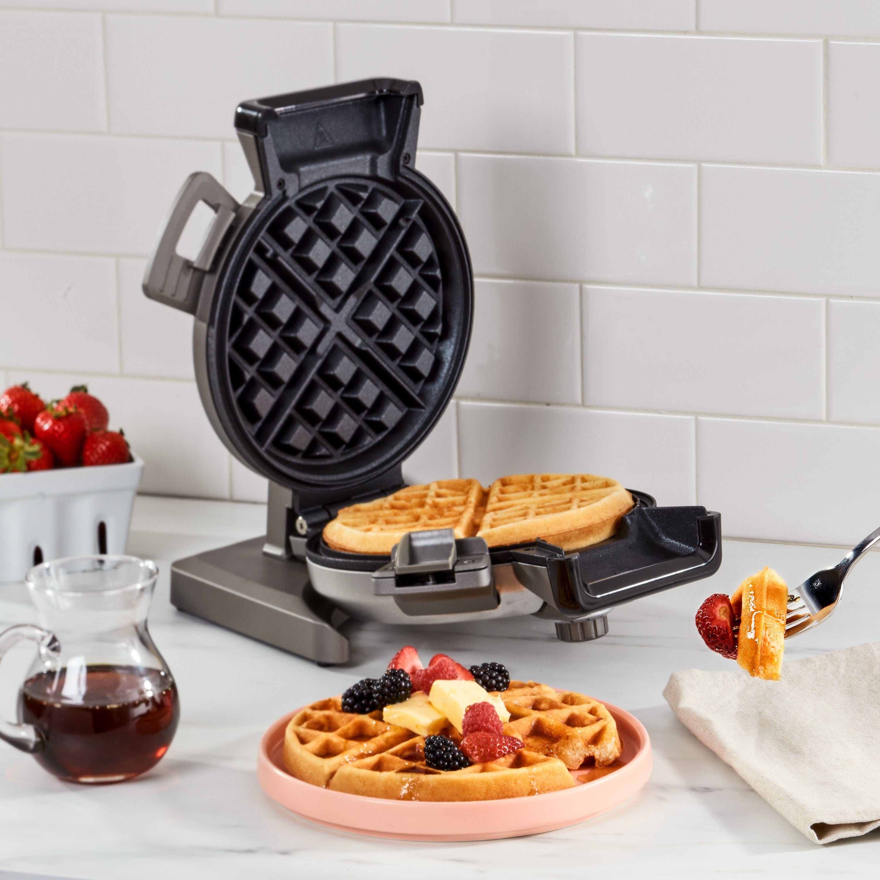 Cuisinart Vertical Waffle Maker, Silver