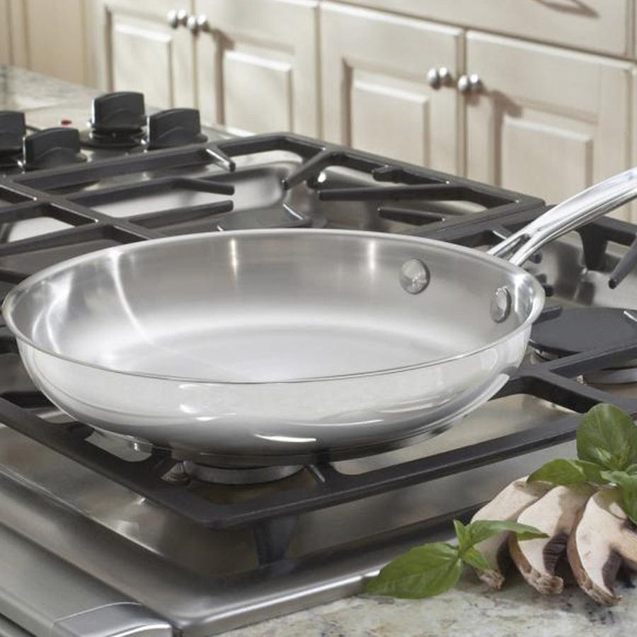 Cuisinart Chef's Classic™ Stainless 10'' Skillet, Silver