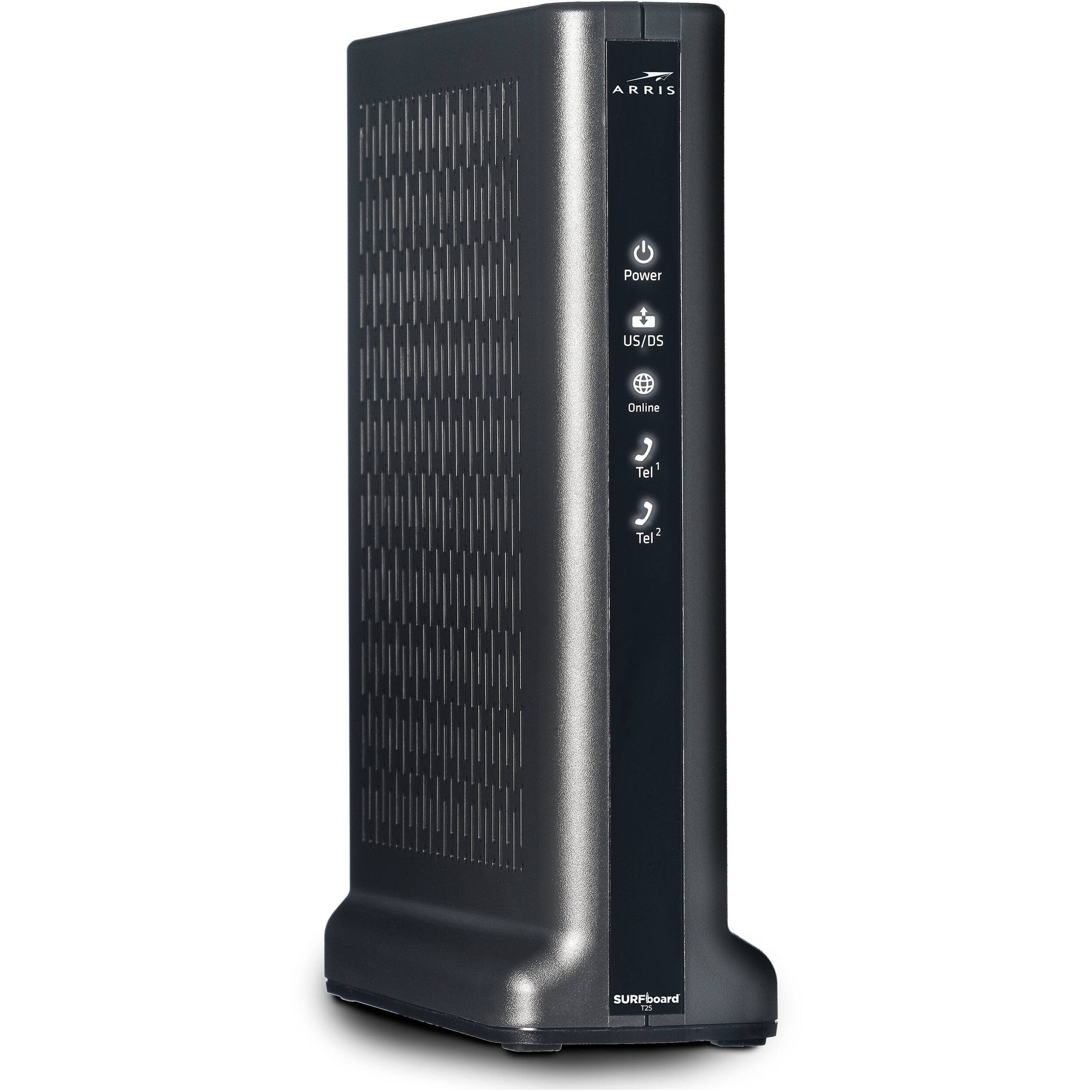 Arris T25 SURFboard Cable Modem DOCSIS 3.1 Gigabit Internet & Voice 800 Mbps Max Speed - Certified Refurbished