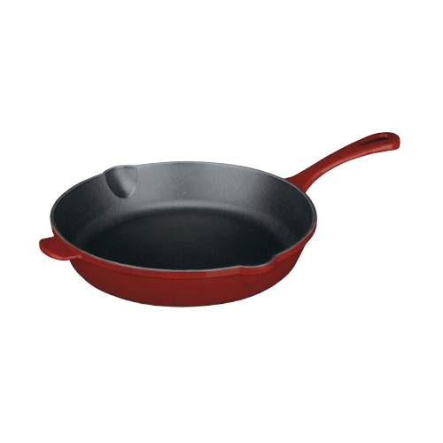 Cuisinart Chef’s Classic™ Enameled Cast Iron Cookware 10" Skillet, Red